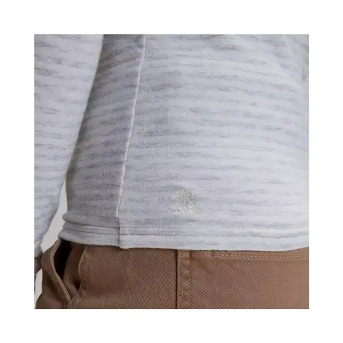 Alpine Design Duofold Long Sleeve Henley Shirt Women’s Medium Gray NEW Striped