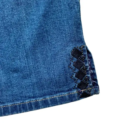 NYDJ Ariel Cropped Embellished Jeans