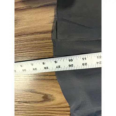 Rebecca Taylor Gray 100% Silk Strapless Sequin Dress Sweetheart Mini Smocked 4