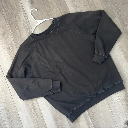 Jungmaven Hemp Sweatshirt organic cotton raglan bonfire unisex Gray (small)