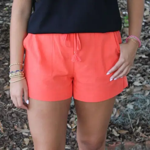 Pinch Coral Pull On Lightweight Shorts XL NWT Orange
