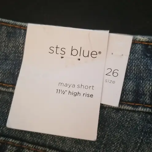 sts blue 💕💕 Maya Ripped High Waist Shorts ~ Redstone 26 NWT