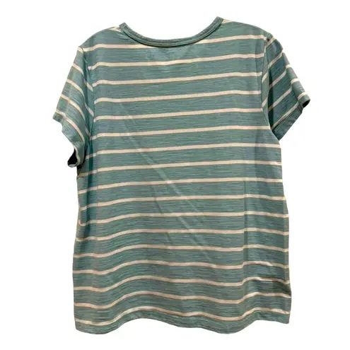 Time And Tru  Striped T-Shirt Unisex Adults Size XL Multicolor