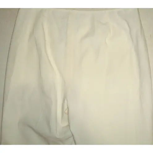 Womens Worth New York NWT $498 12 Pant Wool Lined Work Off White Office Tall 34"