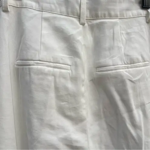 NONchalant Label Women’s Fabi Wide Leg Pant in White Size XS High Waisted Classy - Image 8