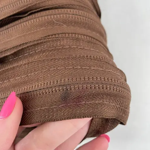 Bam Bags Unisex Nylon Zippered Purse Crossbody Tote Messenger Bag Brown Large