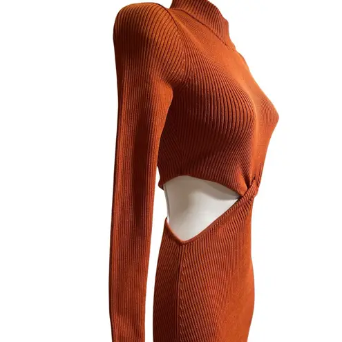 Ronny Kobo Opal Dress in Baked Clay Size XS