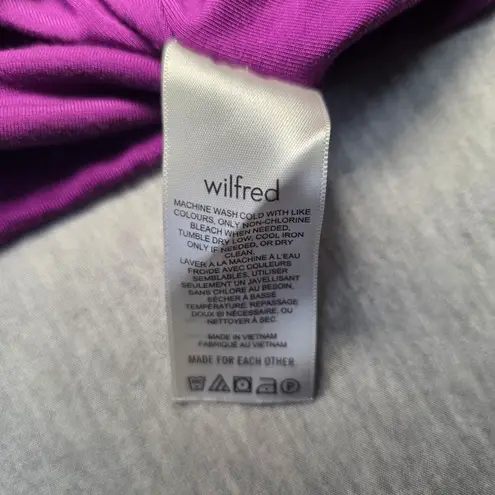 Wilfred Aritzia Purple Fitted Bustier Spell Tank Camisole Size Medium
