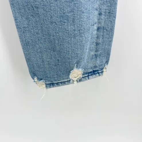 MOTHER Denim NWOT MOTHER SUPERIOR High Waisted Rider Skimp The Confession Distressed Jeans 26