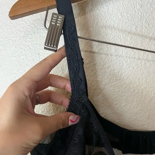 Fantasie Bra FL9092BLK Allegra 36I Black Sheer Lace Underwire Side Support Size undefined