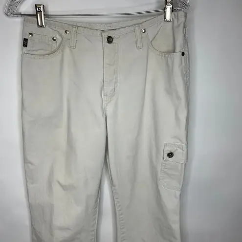 Hydraulic Vintage High Waist Cargo Crop Pants Sz 5/6 Small Medium