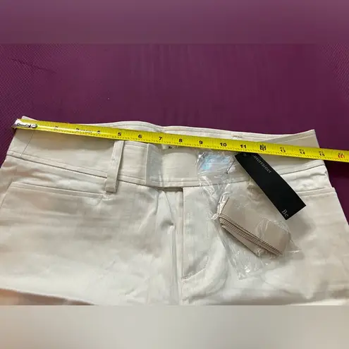 Entertainer Beige Striped Pants Bell Bottom Flares Dress Slacks Casual