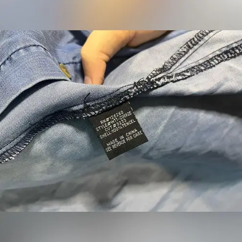 Velvet Heart Women’s Clothing Jean Jacket Button Up Embroidered Size Medium