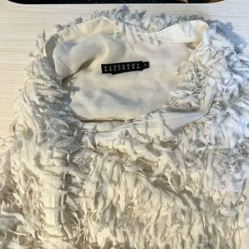 PEACHOO KREJBERG Asymmetrical Vest Blouse Top Runway Fashion