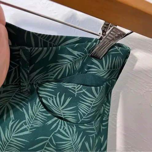 Betabrand Palm Tropical Print Dress Yoga Pants S Small Petite