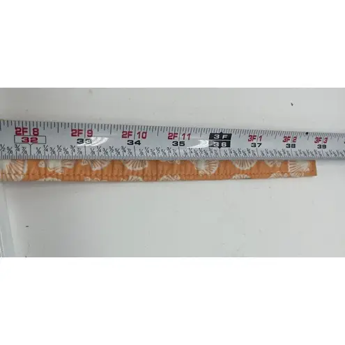 Vineyard Vines ‎ Ribbon Belt Women Half Shell Guava Size Small D-Ring Adjustable