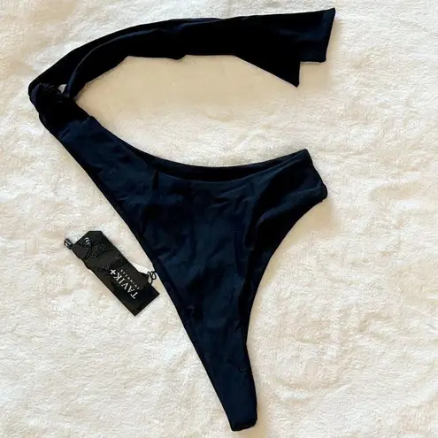 NWT Tavik Goldie Swim Bottom in Black