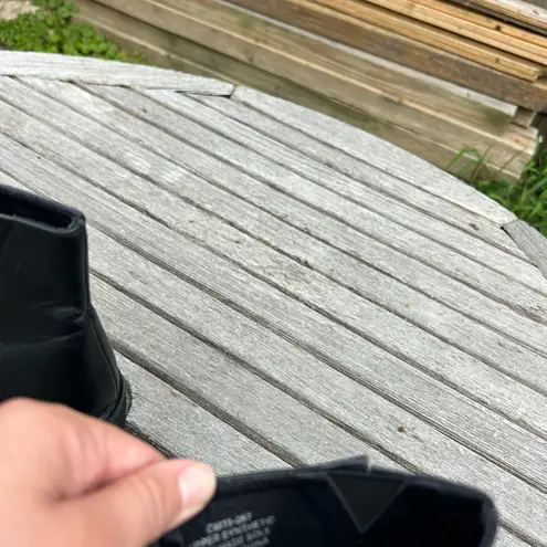 Dolls Kill‎ current mood black platform boots franky size 7