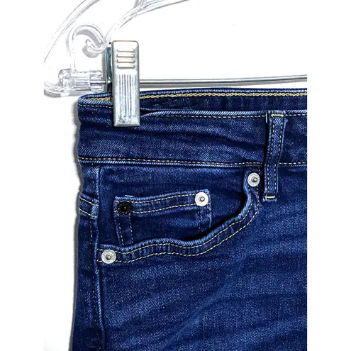 Calvin Klein Jeans Denim Shorts Womens 4 Cut Off Frayed Raw Hem Summer Beachy Blue