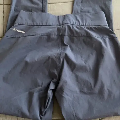 Columbia Women's  Blue Omni Shield Repellent Ankle Pants Size XS EUC #2855