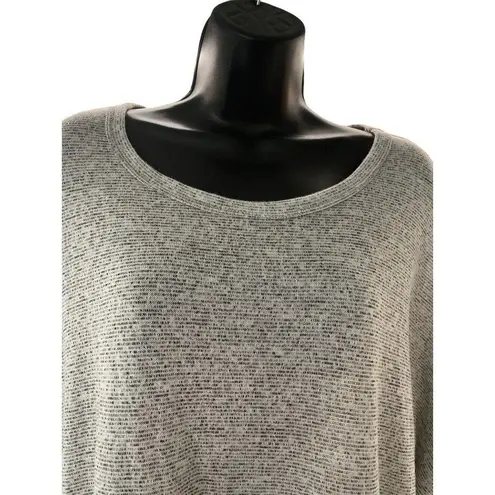 Acemi  relaxed large gray crewneck long sleeve lightweight sweatshirt - Image 3