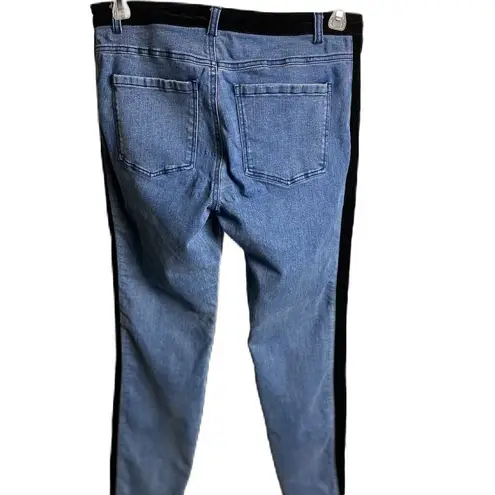 Ecru #513 THE LOS FELIZ Velvet Stripe Jeans