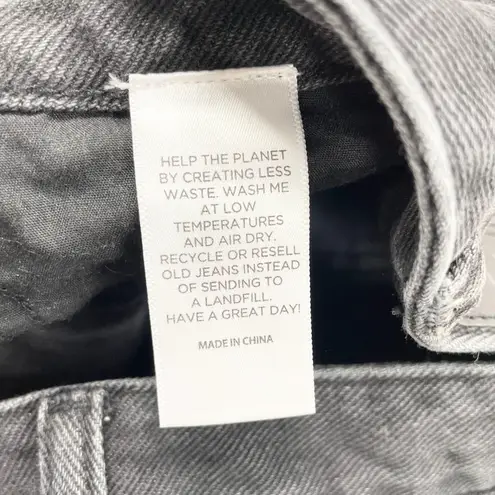 PacSun  Micro Mini Skirt 24 Black Denim Y2K Grunge 2000s Low Rise Street Indie