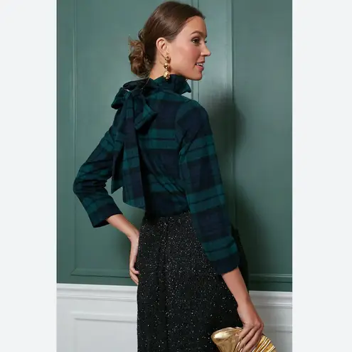 Tuckernuck Blackwatch Plaid Faye Blouse