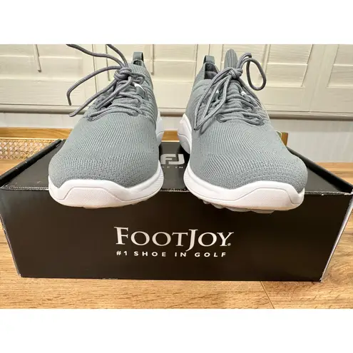 FootJoy Women's Flex XP Golf Shoes Performance Knit Mesh Grey Size 9 NIB