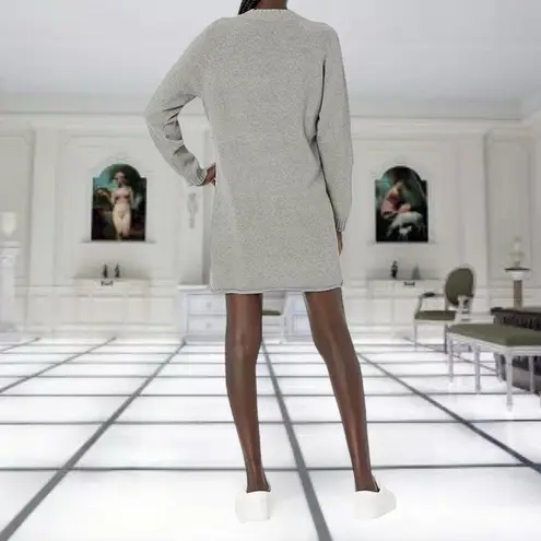 Somedays Lovin Cloudy Nights Keyhole Knit Sweater Dress in Tangerine π