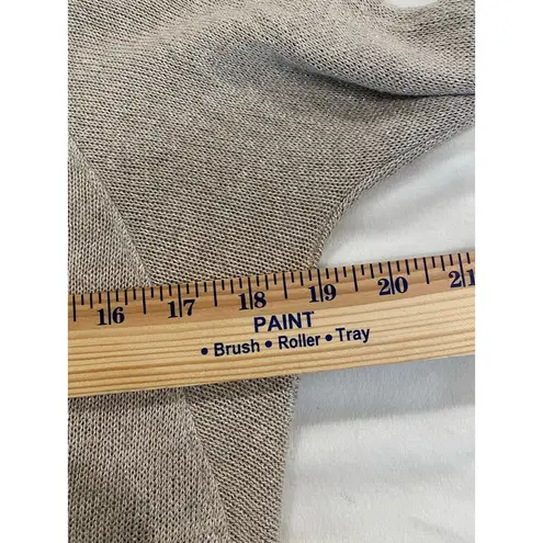 AG Adriano Goldschmied Long Sleeve Pullover Tunic Sweater Gold Women's Size M Size M