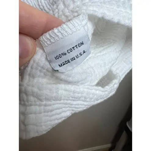 Bryn Walker Etta Gauze Cotton Cowl Neck Top Sz. L