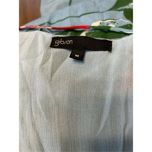 Gibson  x The Motherchic Al Fresco Summer Midi Sun Dress Button Front size medium