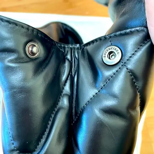 Balenciaga Touch Puffy Clutch Bag