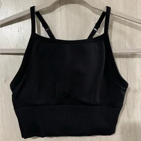 Lululemon  Ebb To Street Bra Long Line Black