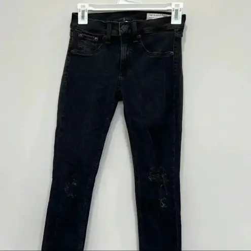 Rag and Bone  Skinny Distressed Legging Jeans Size 25