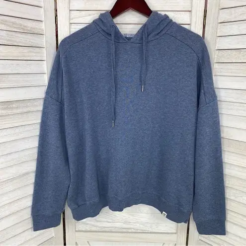 LIV Outdoor Kendall Crossover Back Pullover Hoodie Sweatshirt Blue Large Blue