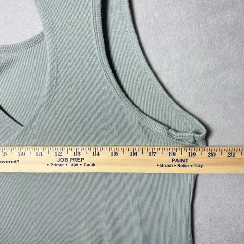 Balance Collection Sleeveless Wrapped Open Back Tank Seafoam Green