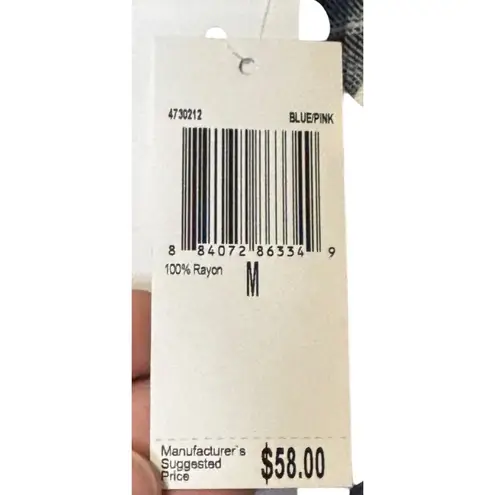 Workshop Republic Clothing Women's Shirts Flannel Plaid Button Down Medium NWT