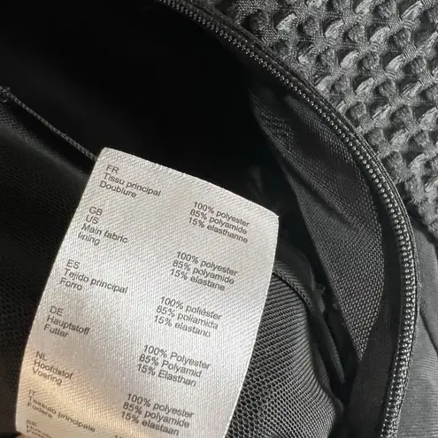 Maje Womens Back Zip Sleeveless Crew Neck Layered Swing Dress Black Sz 1/Small