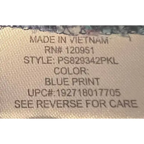 Pink republic  Women's Hi-Low 3/4 Sleeves V-Neck Blouse Blue Pink White Size S‎