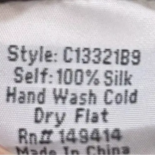 Johnny Was silk Mandela Margot blouse NWT