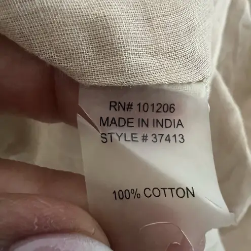 Soft Surroundings Midi Knit Smocked Dress Petite XL Asymmetrical Hem Multicolor