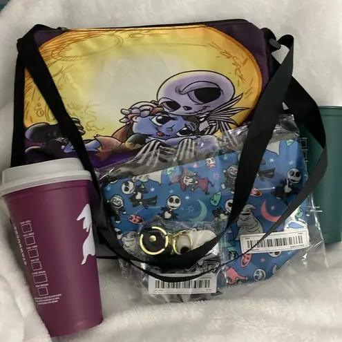 JACK Skelton and Sally from Nightmare Before Christmas Crossbody Bag