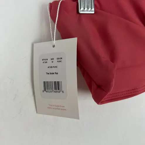 ANDIE NWT Swim The Scala Top Flat Strapless Punch Pink Size Medium M NEW