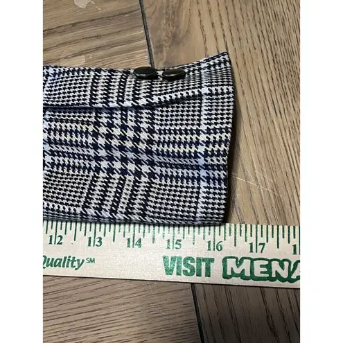 Vintage Stirling Cooper Checkered Blazer Jacket Size 8 Business