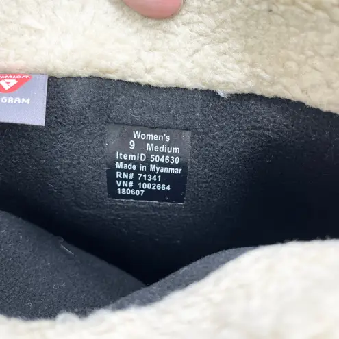 L.L.Bean Ultralight Pac Boots Tall Insulated Winter Boots Deep Olive 9 Green