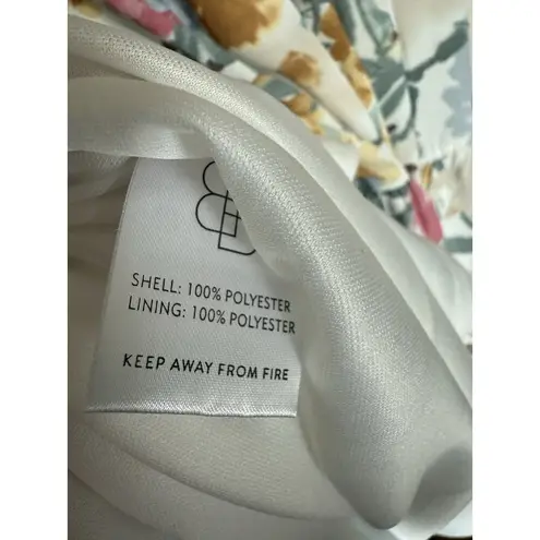 Baltic Born Marta Smocked Midi Dress Size 1XL Summer Floral Flowy Tiered