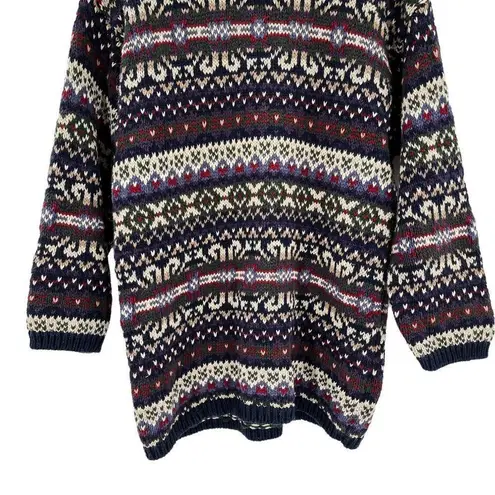 American Eagle Vintage  Outfitters Fair Isle Print Sweater