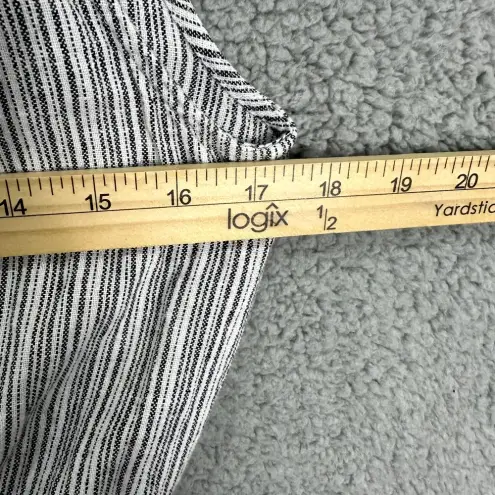 Old Navy  Romper Womens‎ Small Blue Striped Halter Pockets Linen Blend Beach Boho